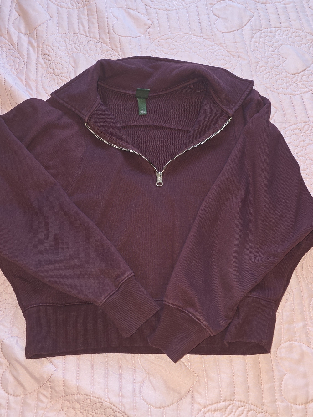 Cute Quarter-Zip Sweater